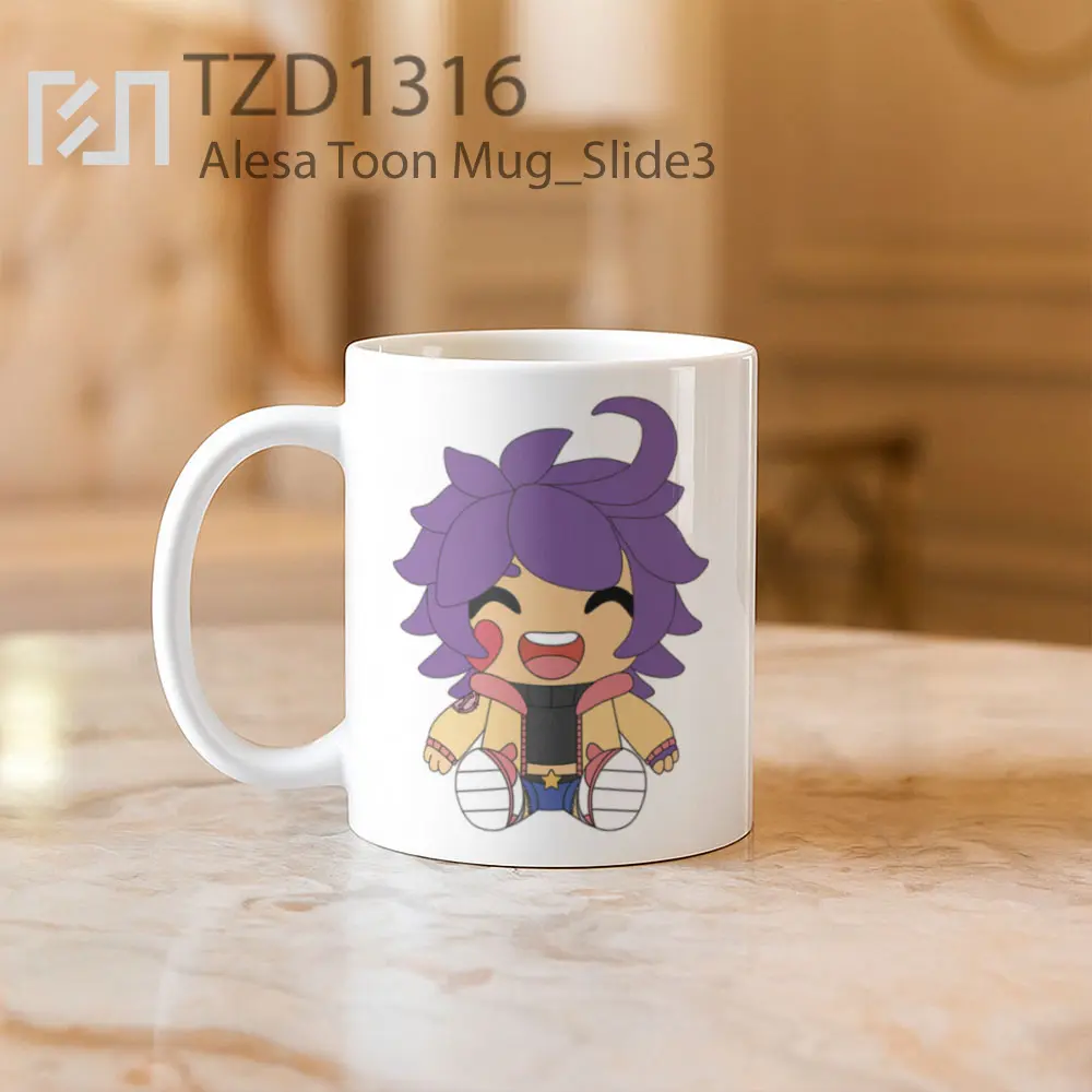 Alesa Toon Mug - All-side / Desain