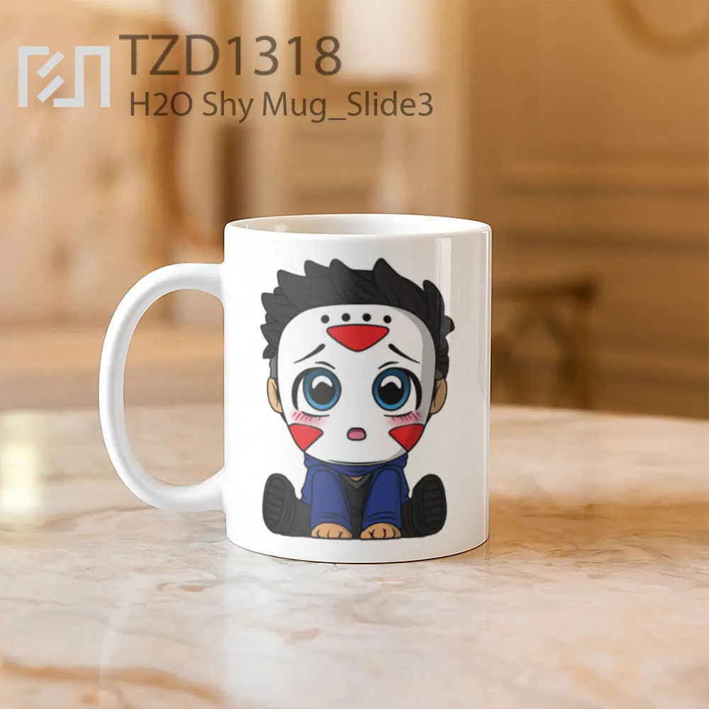 H2O Shy Mug - All-side / Desain
