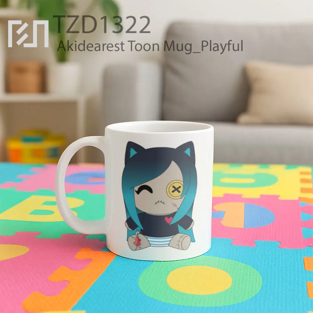 Akidearest Toon Mug - All-side / Desain