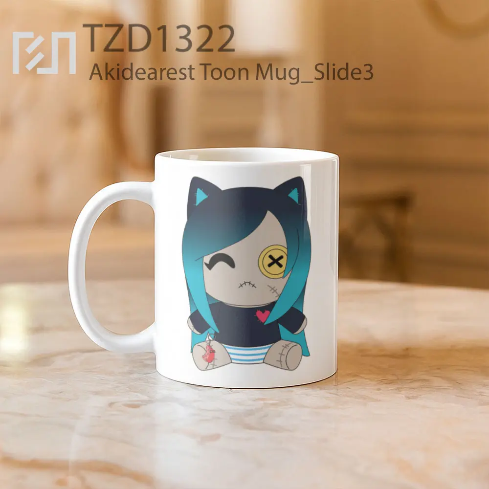 Akidearest Toon Mug - All-side / Desain