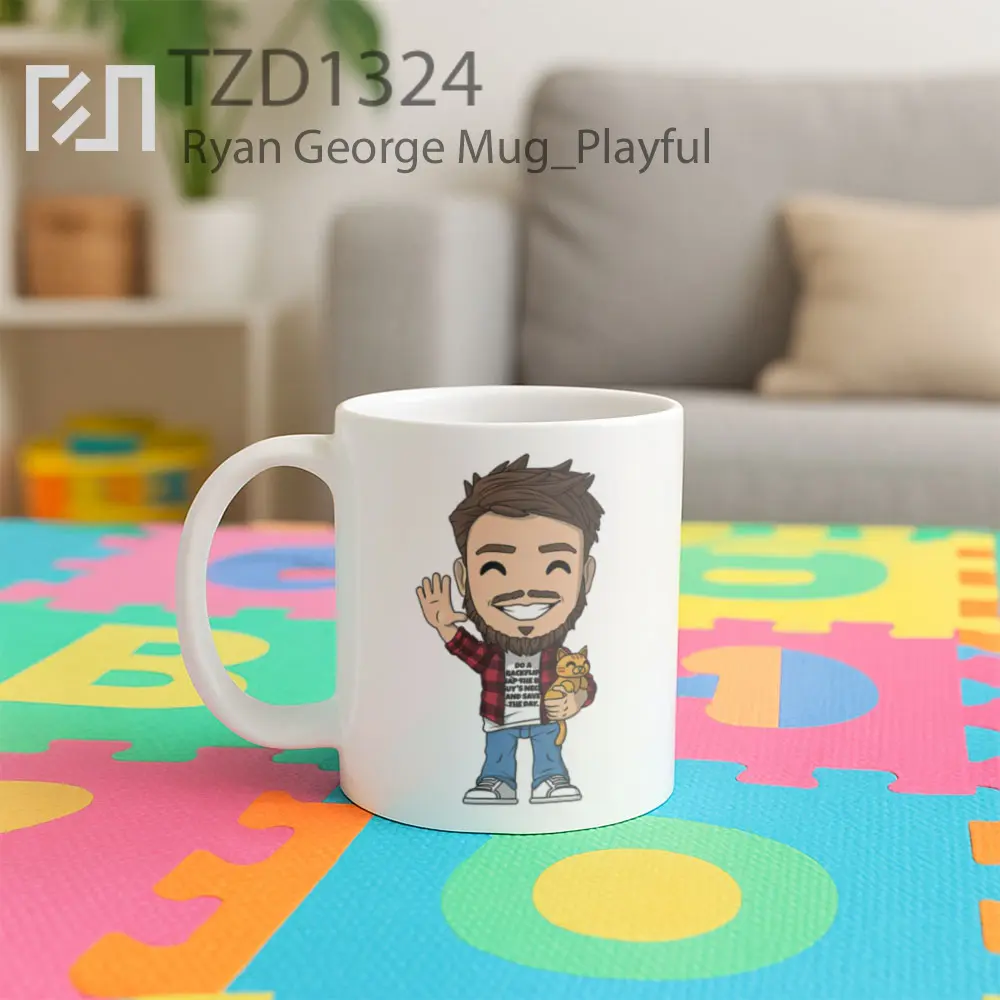 Ryan George Mug - All-side / Desain