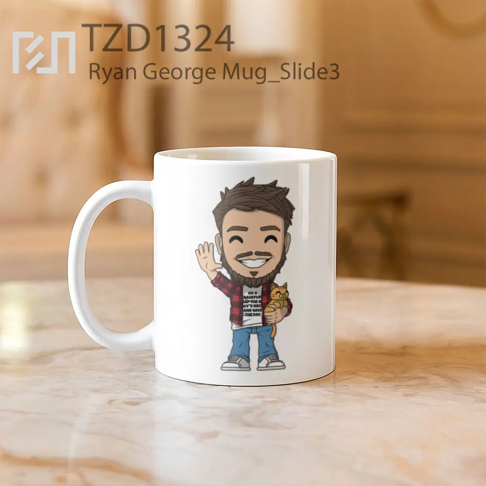 Ryan George Mug - All-side / Desain