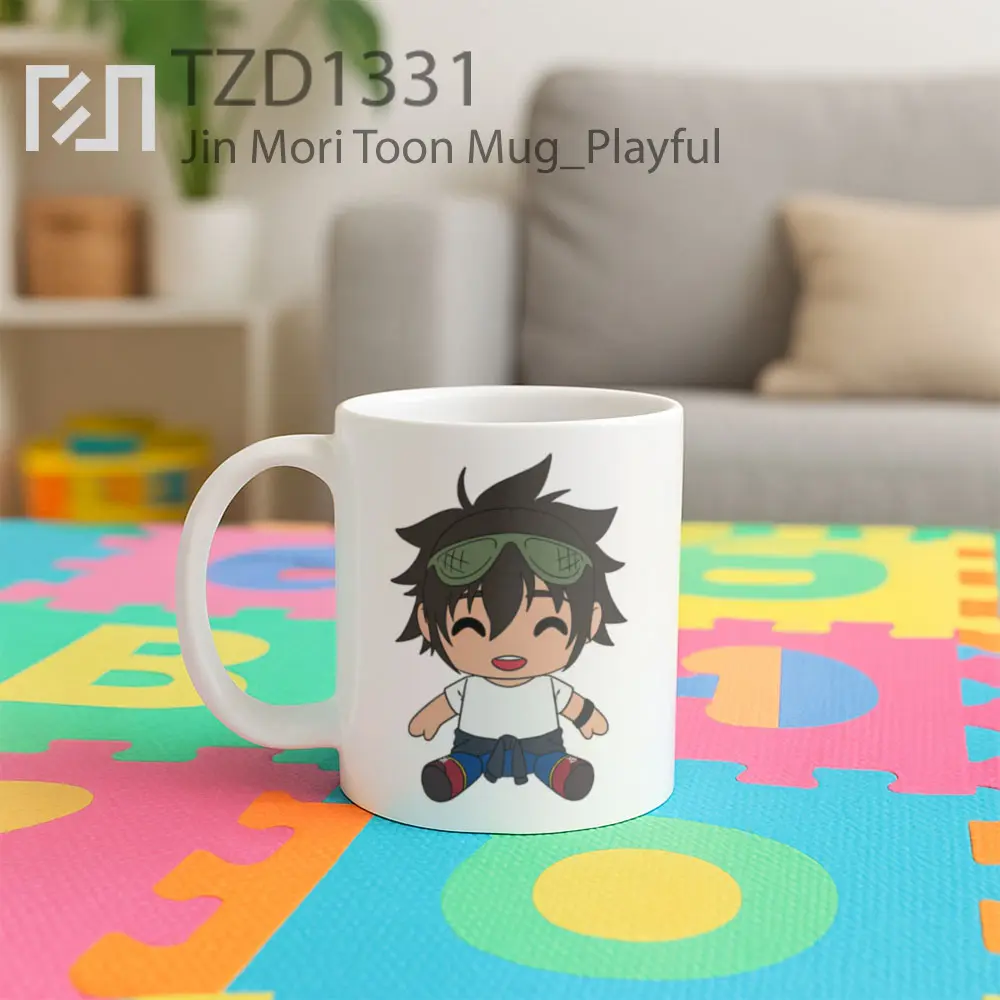 Jin Mori Toon Mug - All-side / Desain