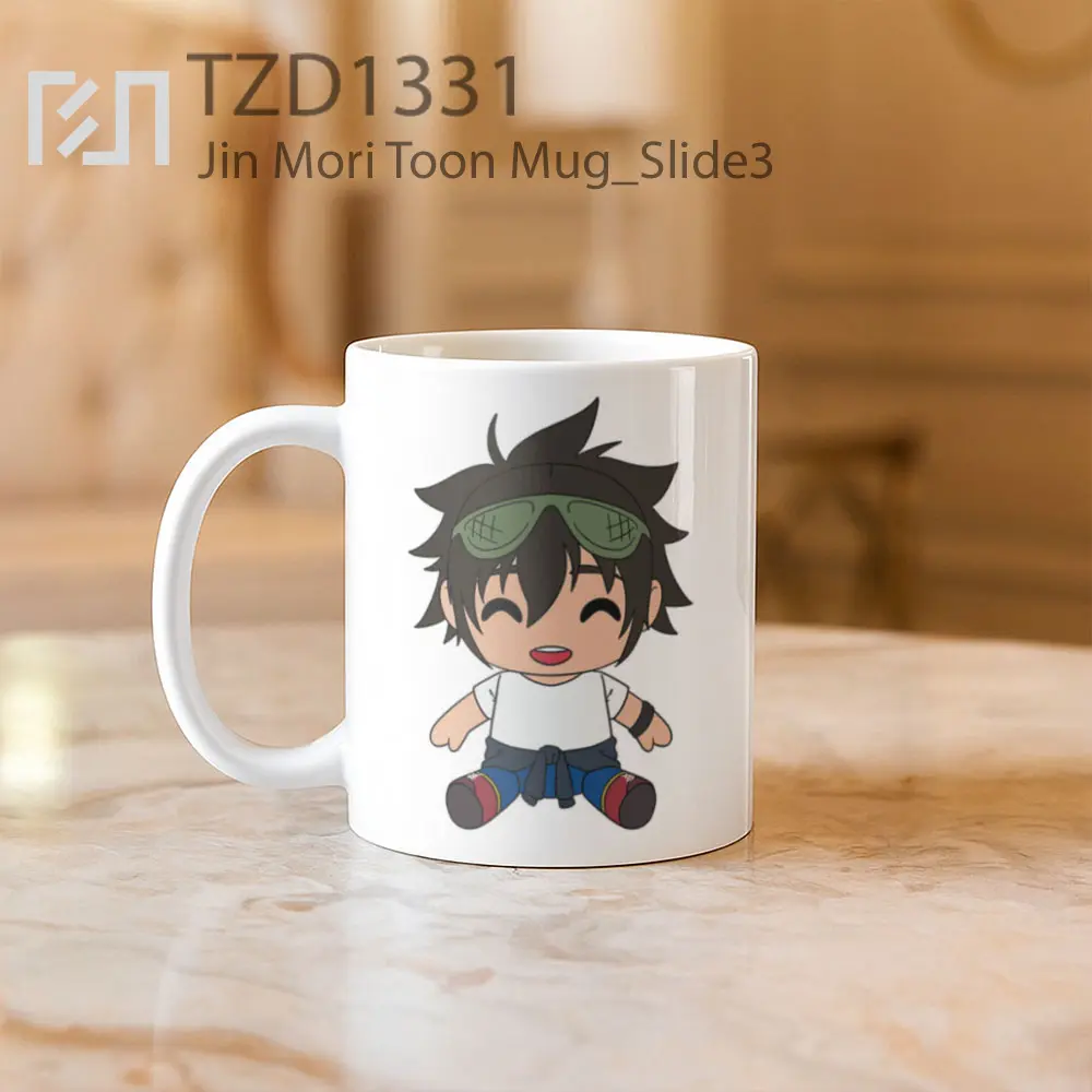 Jin Mori Toon Mug - All-side / Desain