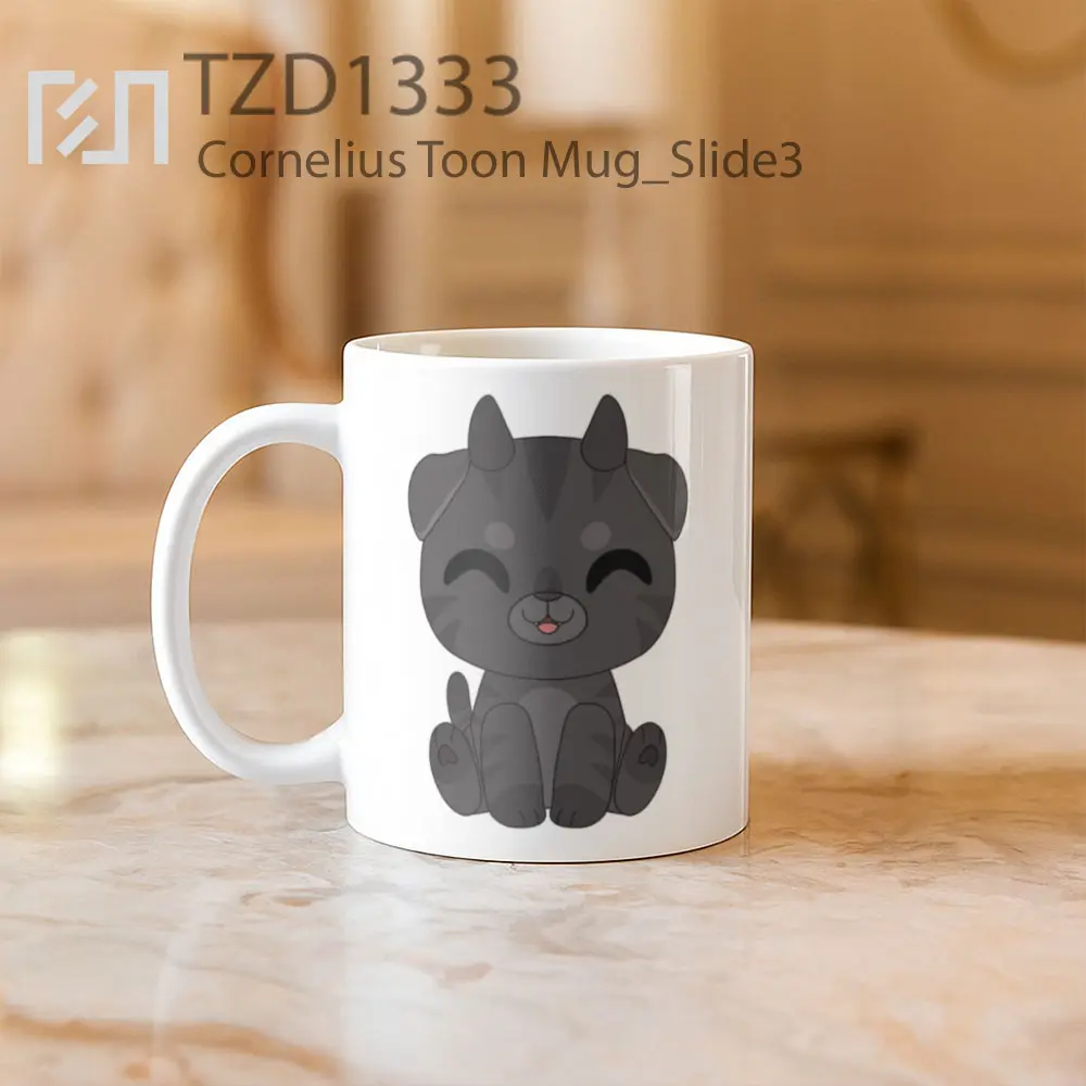 Cornelius Toon Mug - All-side / Desain