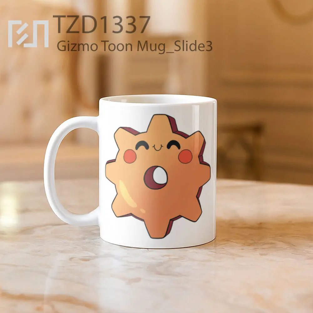 Gizmo Toon Mug - All-side / Desain