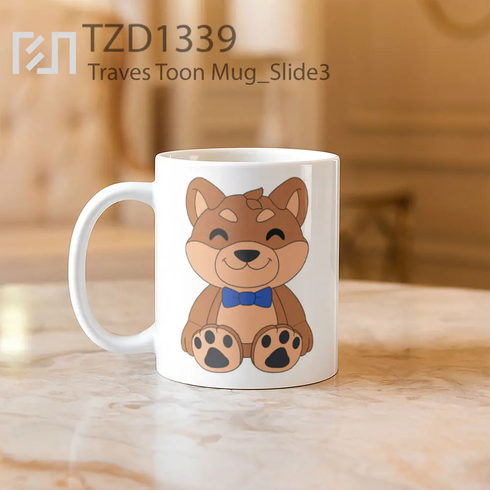 Traves Toon Mug - All-side / Desain