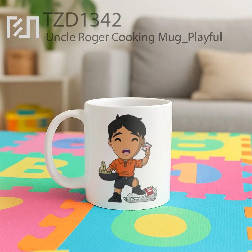 Uncle Roger Cooking Mug - All-side / Desain