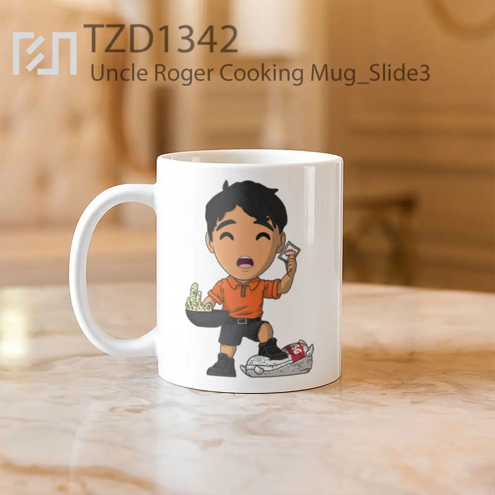 Uncle Roger Cooking Mug - All-side / Desain