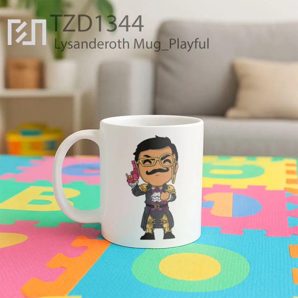 Lysanderoth Mug - All-side / Desain