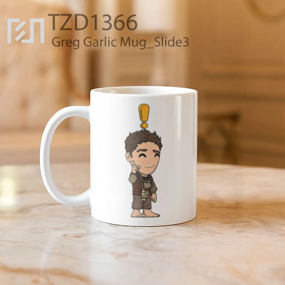 Greg Garlic Mug - All-side / Desain