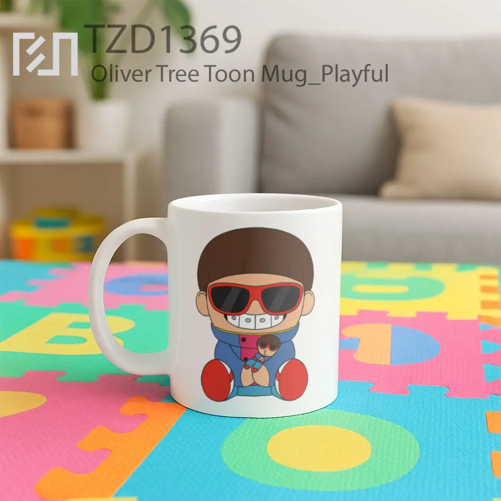 Oliver Tree Toon Mug - All-side / Desain