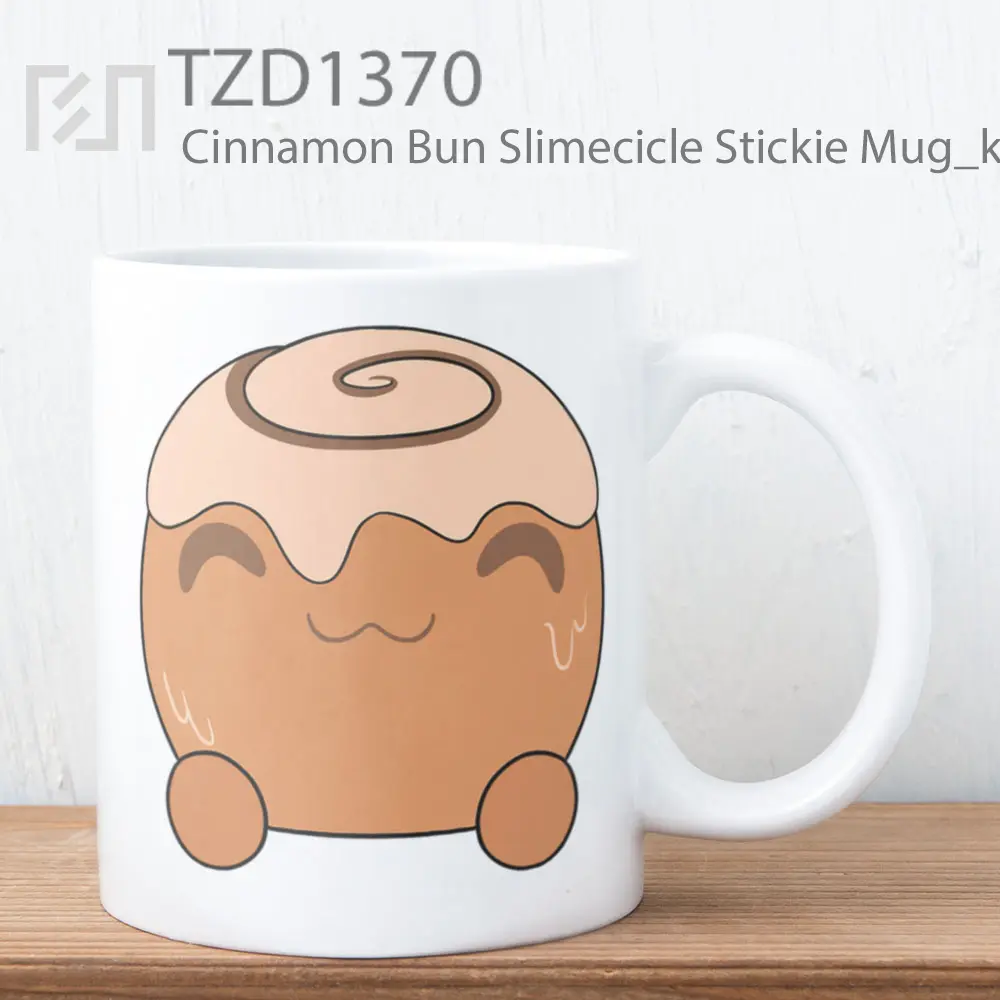 Cinnamon Bun Slimecicle Stickie Mug