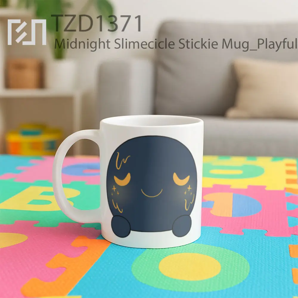 Midnight Slimecicle Stickie Mug - All-side / Desain