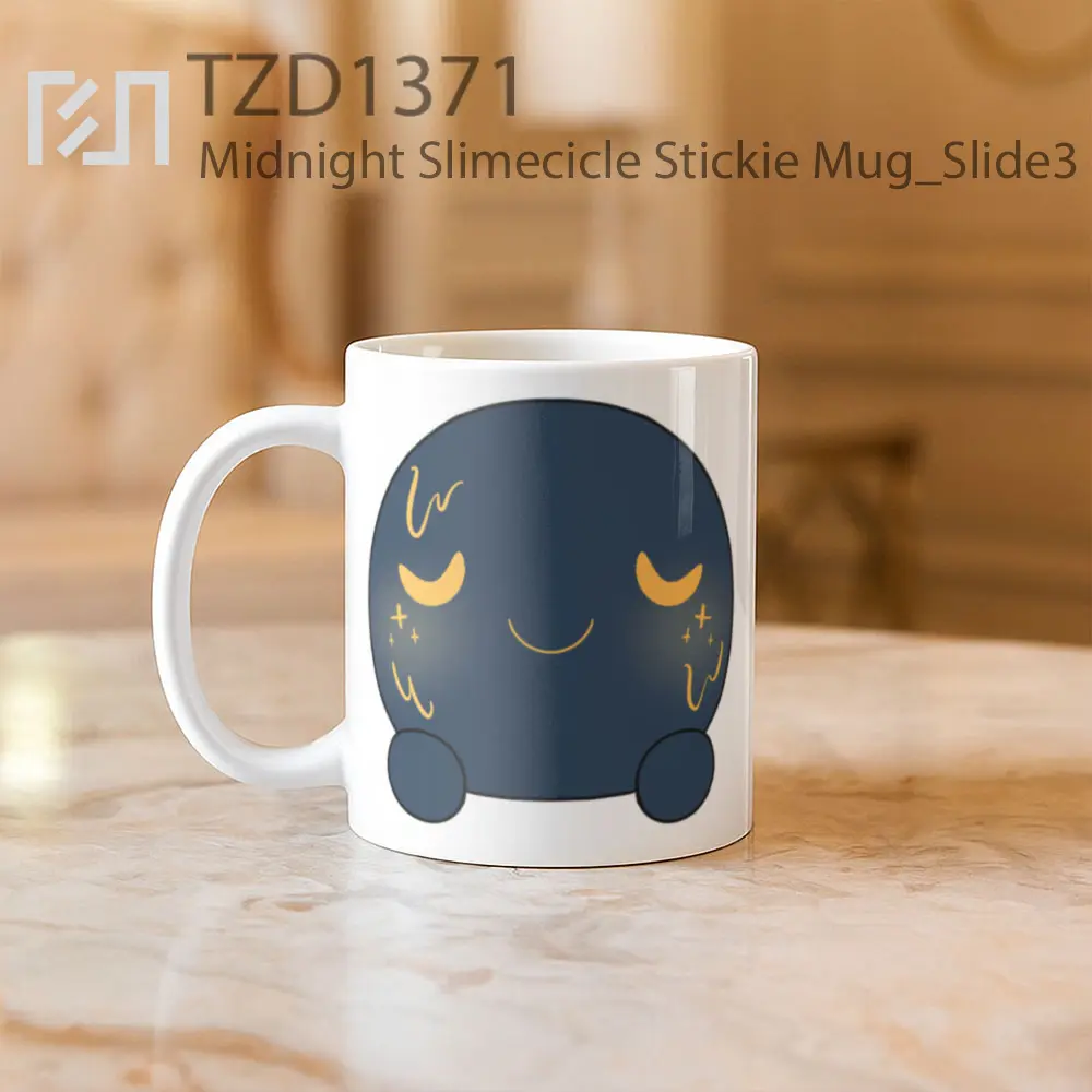 Midnight Slimecicle Stickie Mug - All-side / Desain