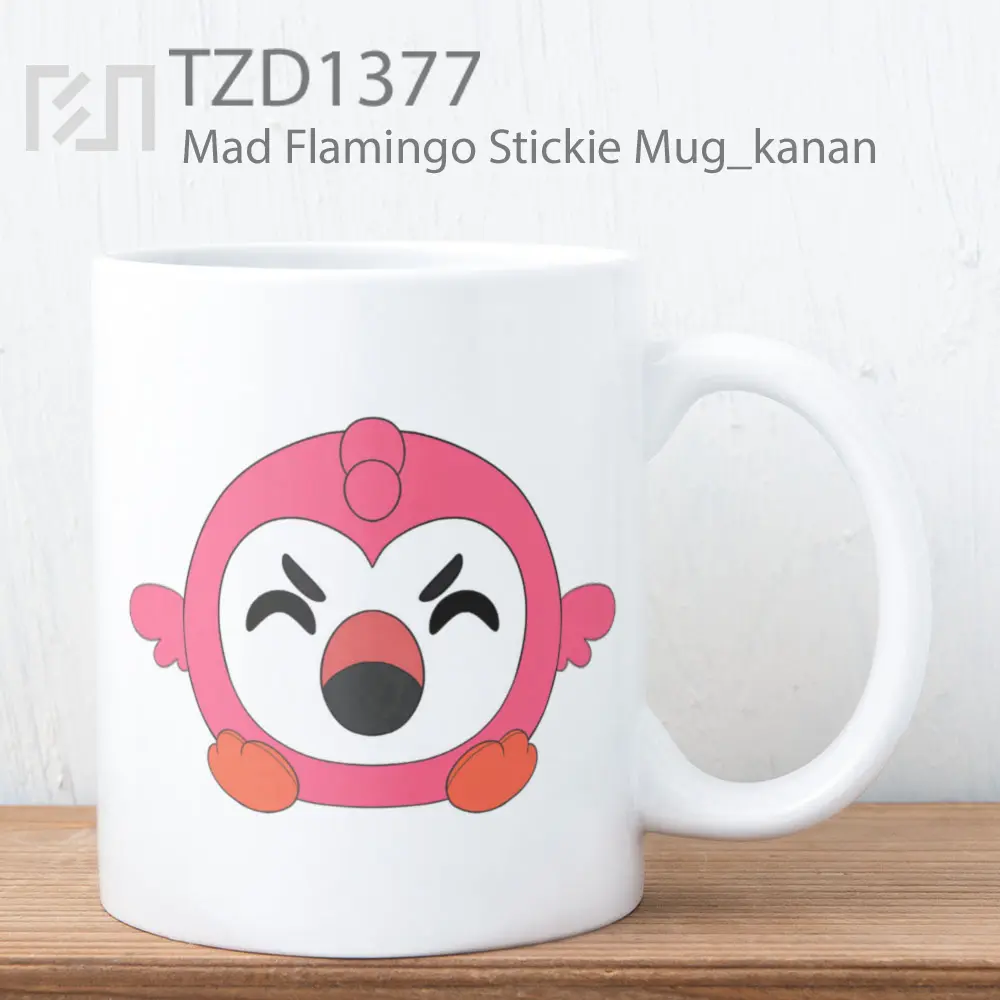Mad Flamingo Stickie Mug