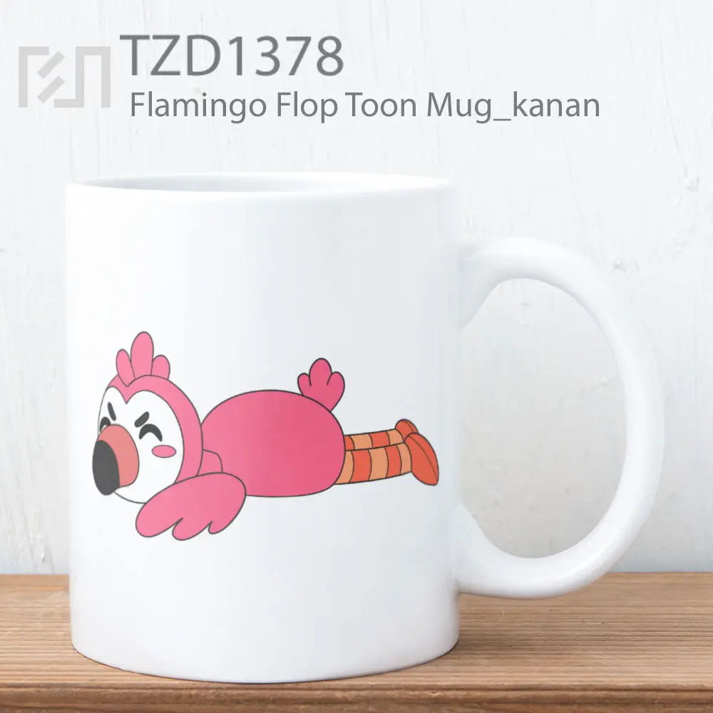 Flamingo Flop Toon Mug