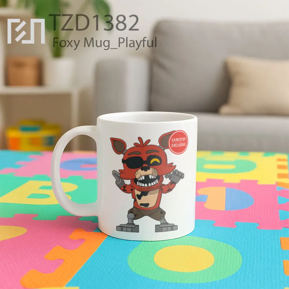 Foxy Mug - All-side / Desain