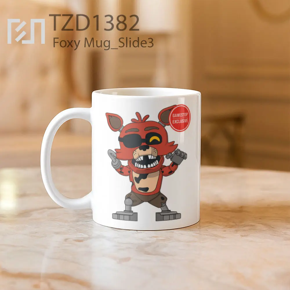Foxy Mug - All-side / Desain