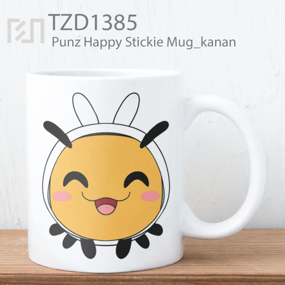Punz Happy Stickie Mug
