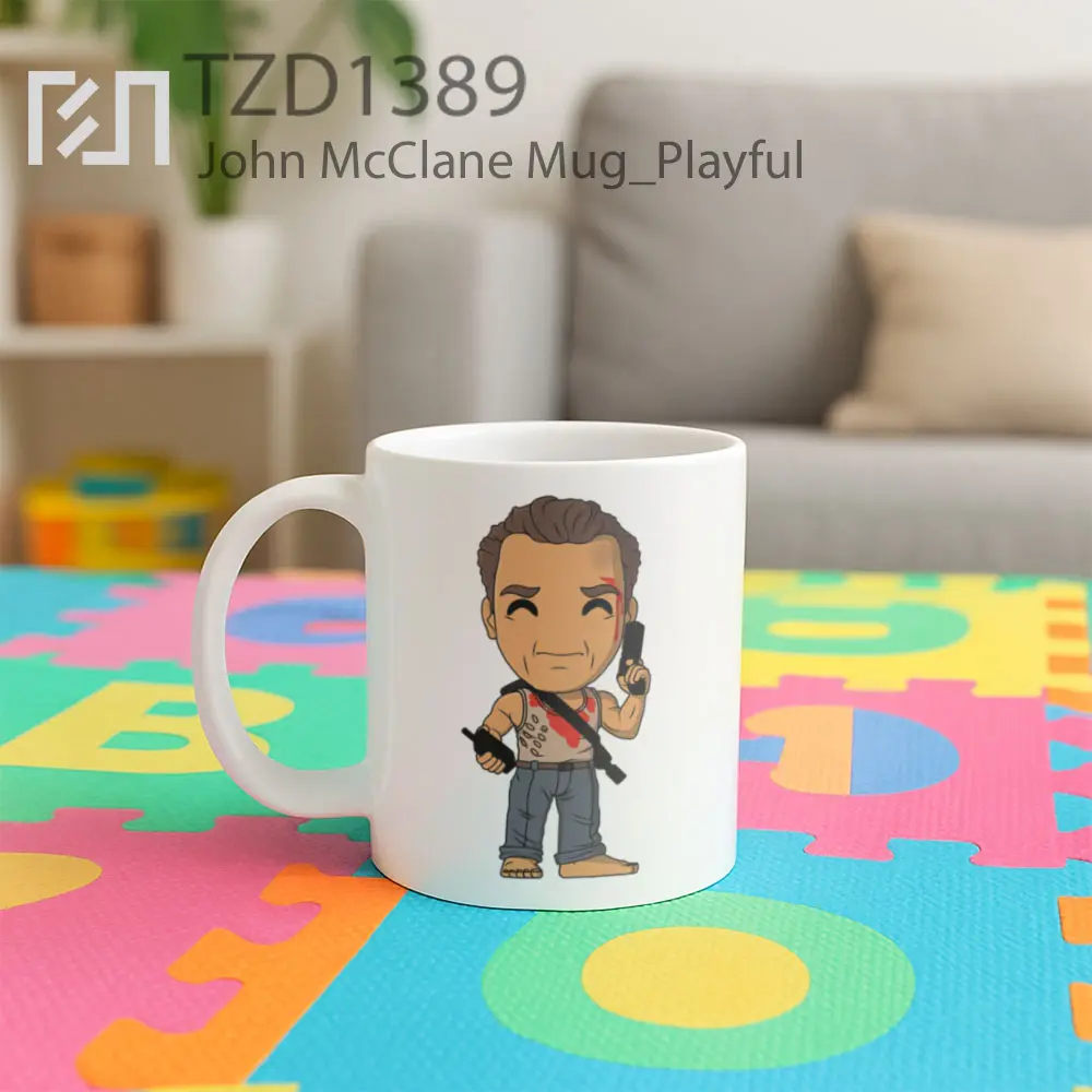 John McClane Mug - All-side / Desain