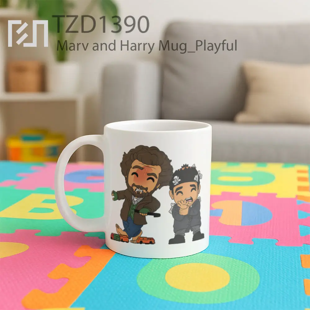 Marv and Harry Mug - All-side / Desain