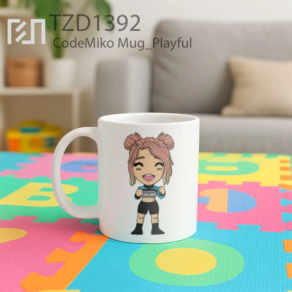 CodeMiko Mug - All-side / Desain