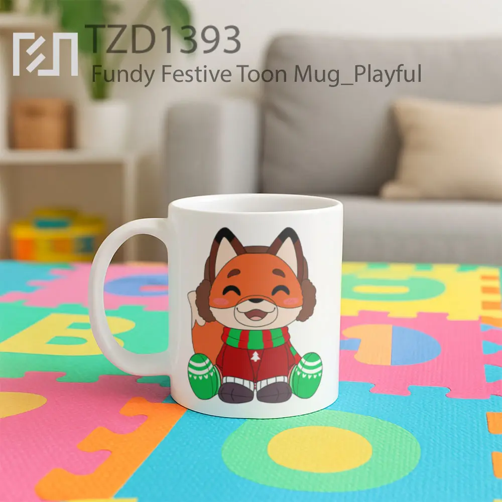 Fundy Festive Toon Mug - All-side / Desain