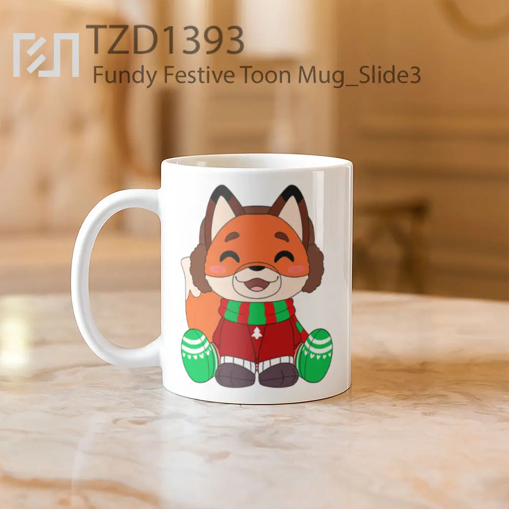Fundy Festive Toon Mug - All-side / Desain