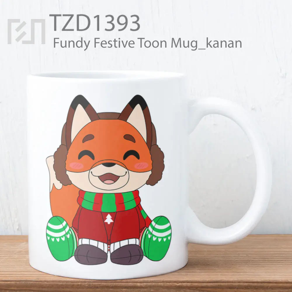 Fundy Festive Toon Mug