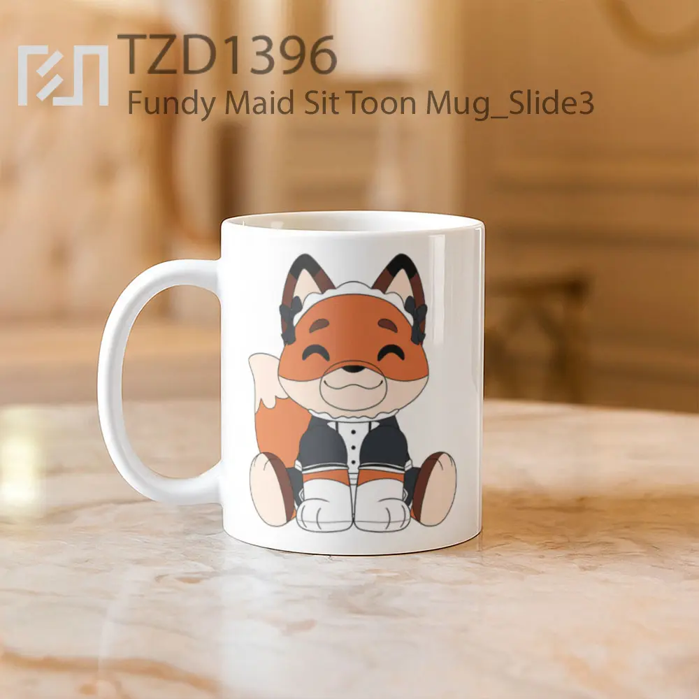 Fundy Maid Sit Toon Mug - All-side / Desain