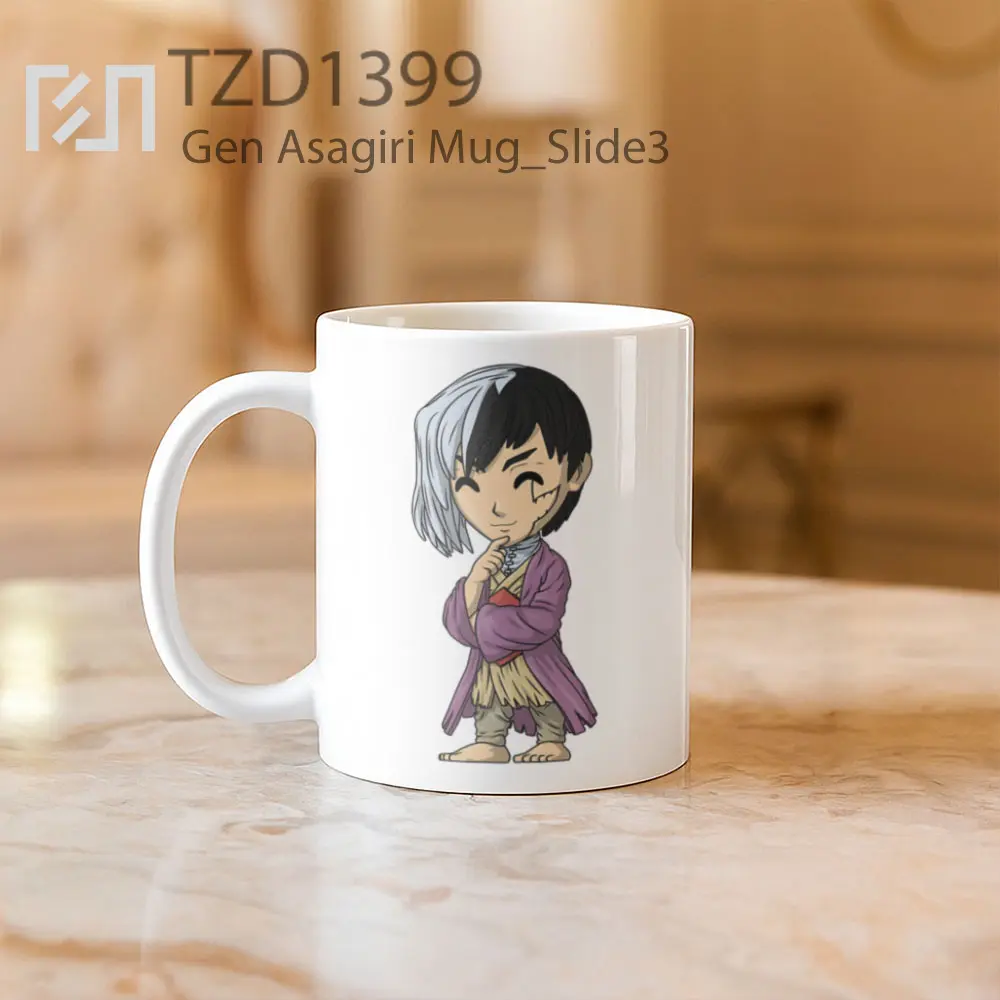 Gen Asagiri Mug - All-side / Desain