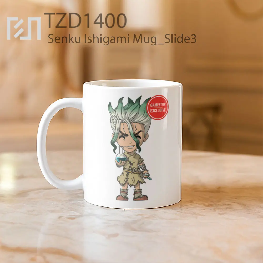 Senku Ishigami Mug - All-side / Desain