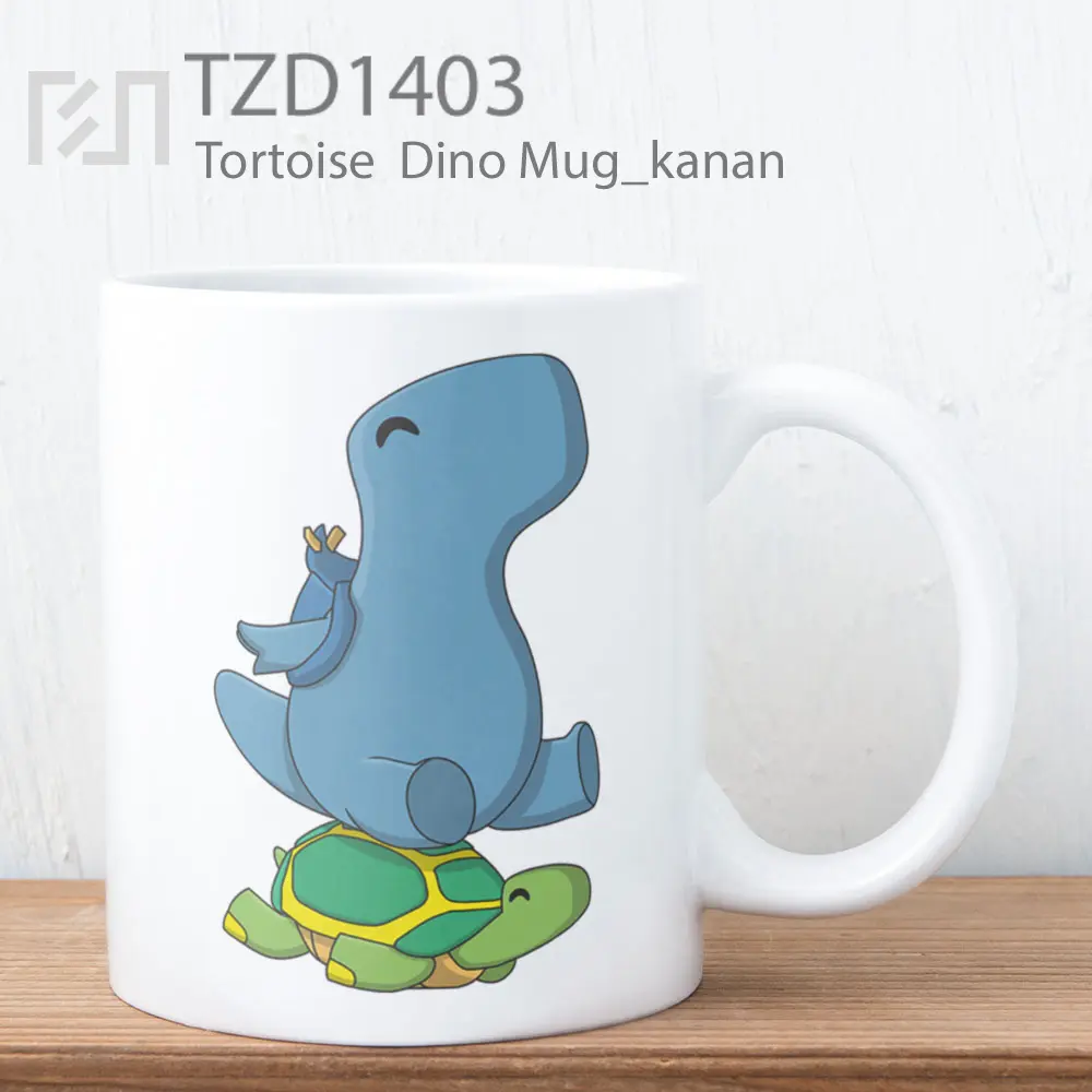 Tortoise  Dino Mug