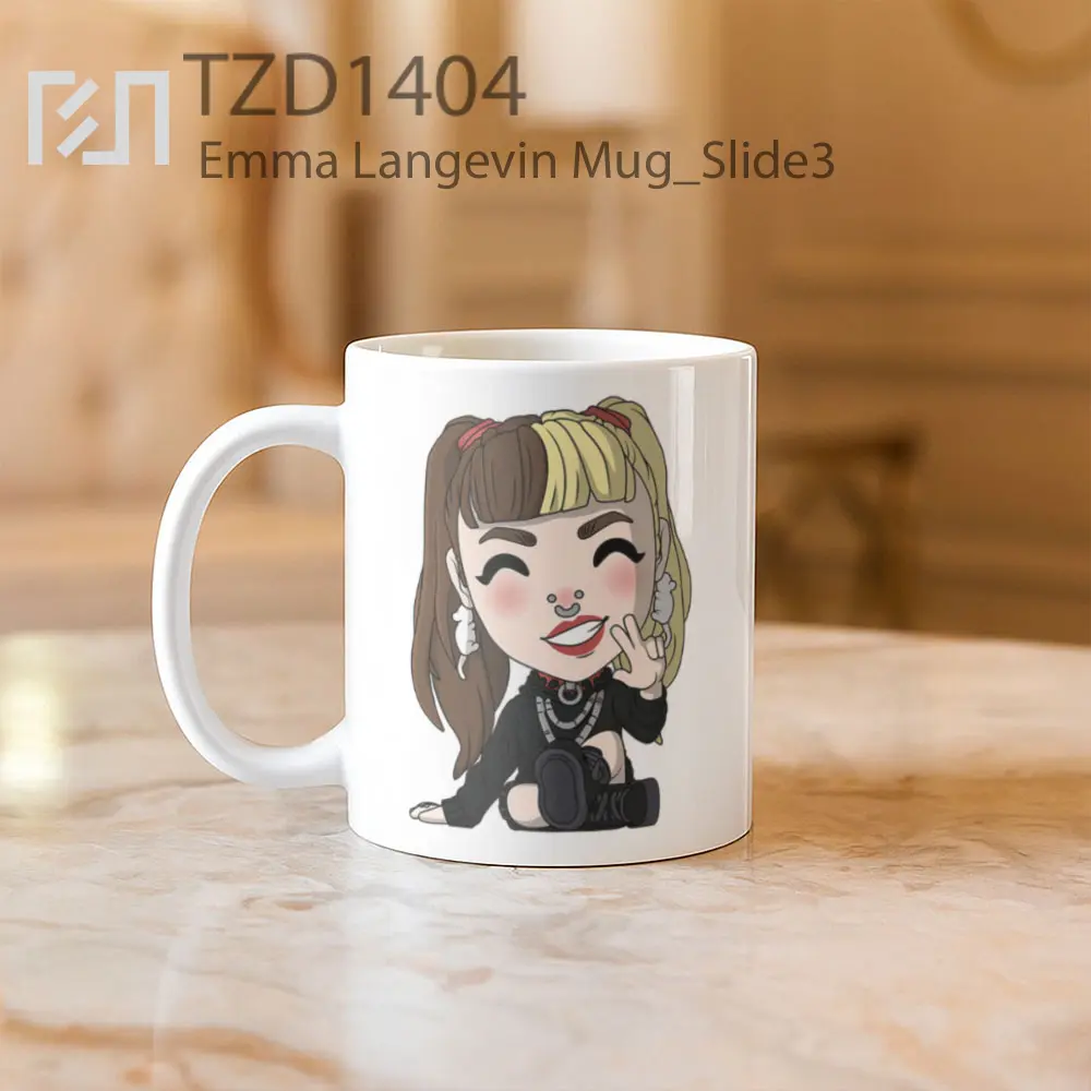 Emma Langevin Mug - All-side / Desain