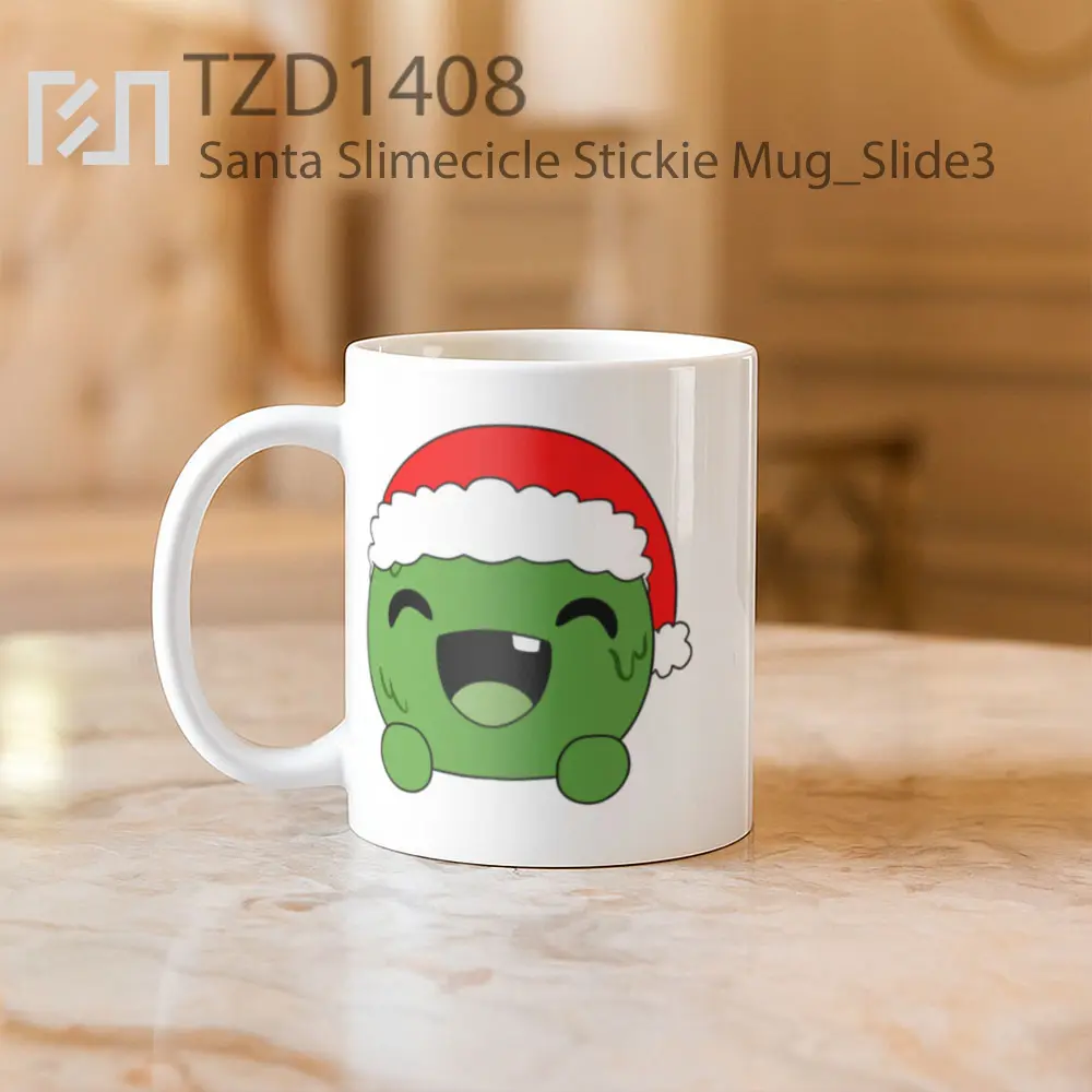 Santa Slimecicle Stickie Mug - All-side / Desain