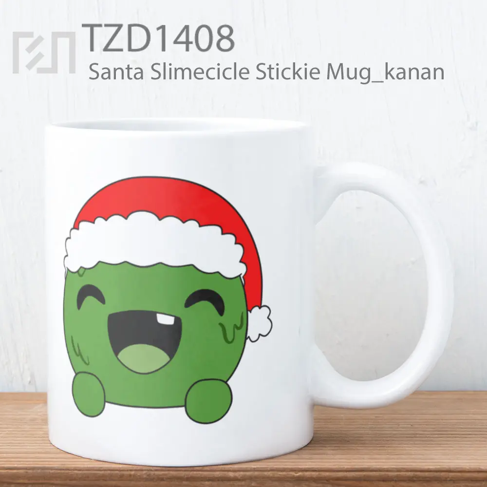 Santa Slimecicle Stickie Mug