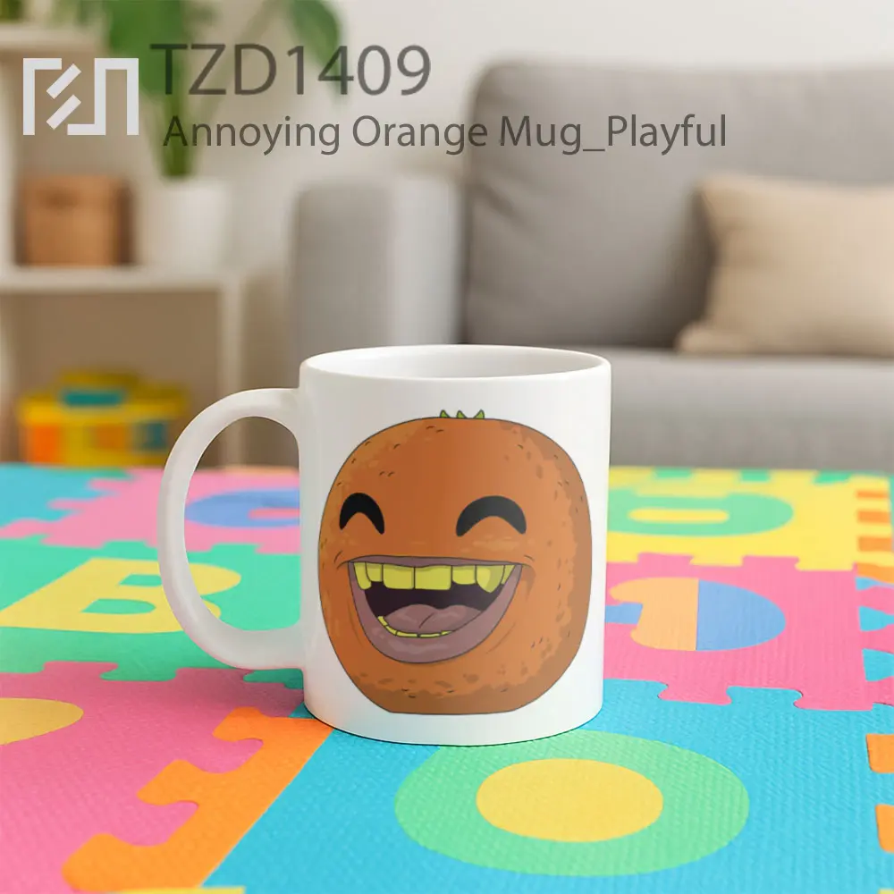 Annoying Orange Mug - All-side / Desain