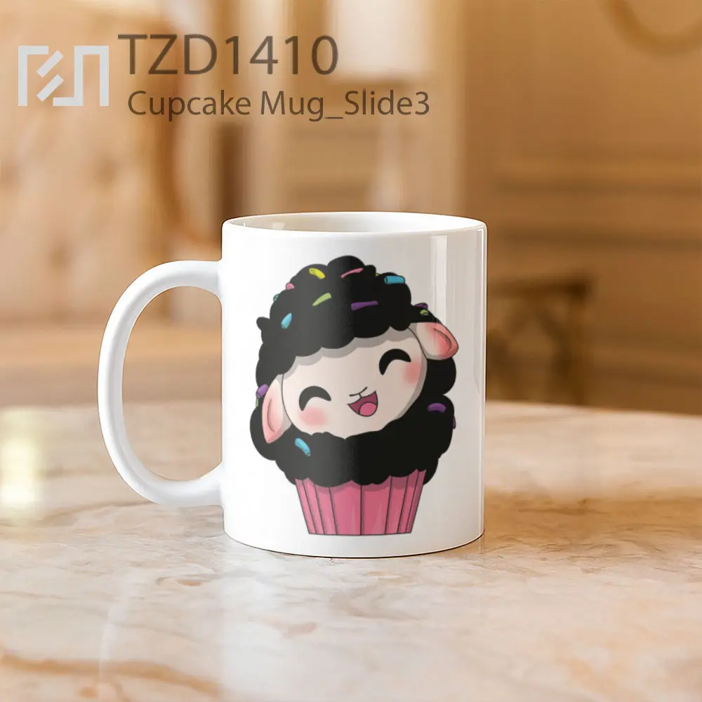 Cupcake Mug - All-side / Desain