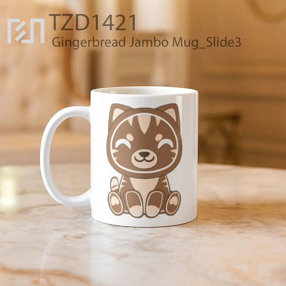 Gingerbread Jambo Mug - All-side / Desain