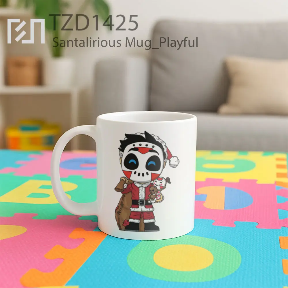 Santalirious Mug - All-side / Desain