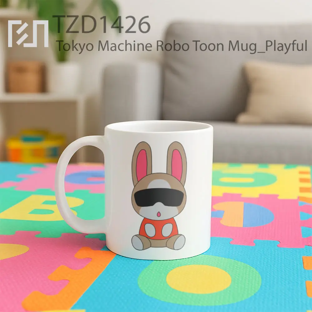 Tokyo Machine Robo Toon Mug - All-side / Desain