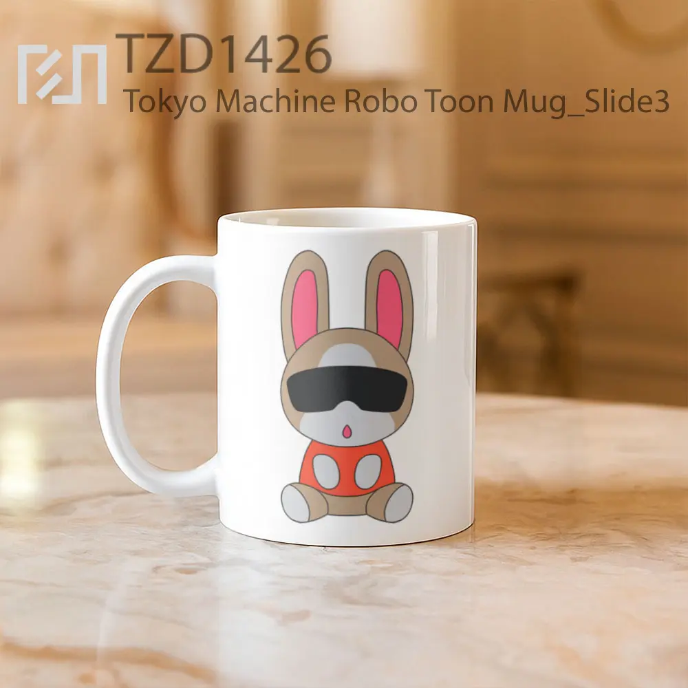 Tokyo Machine Robo Toon Mug - All-side / Desain