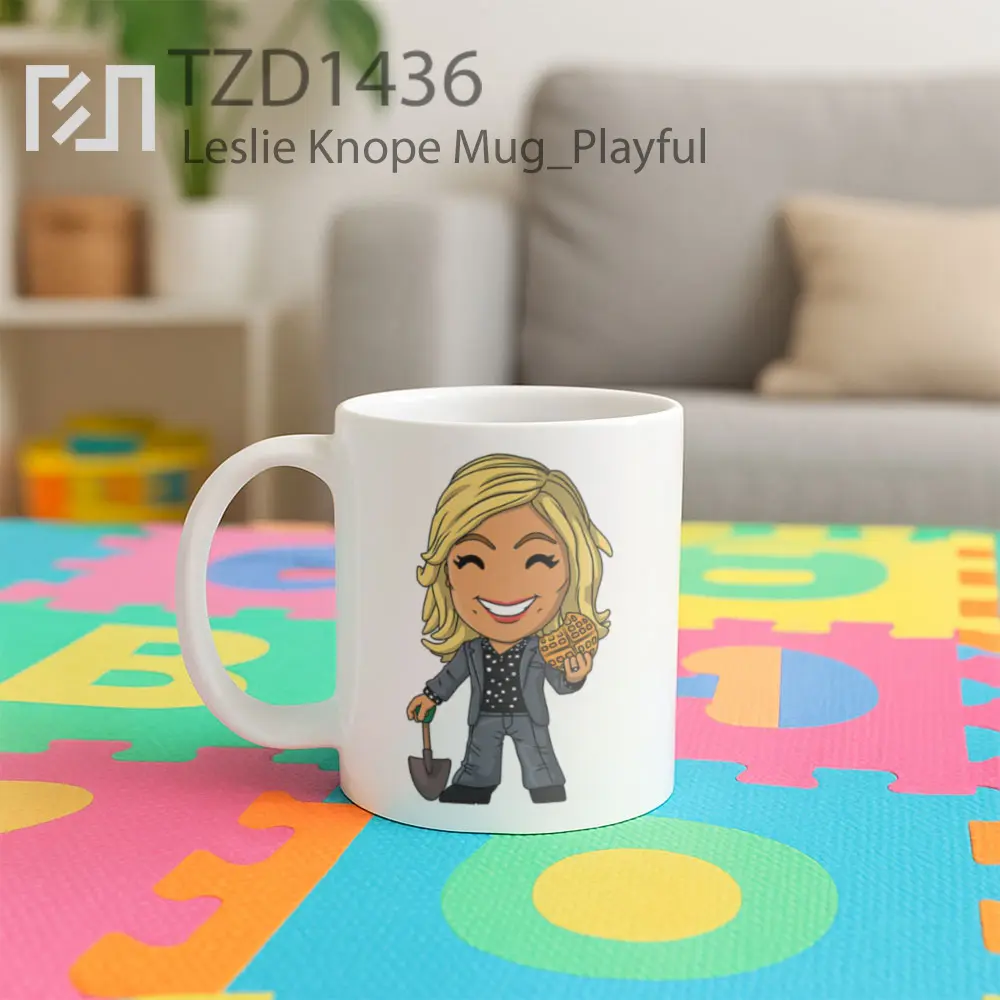 Leslie Knope Mug - All-side / Desain