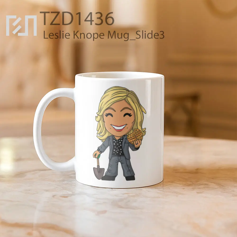 Leslie Knope Mug - All-side / Desain