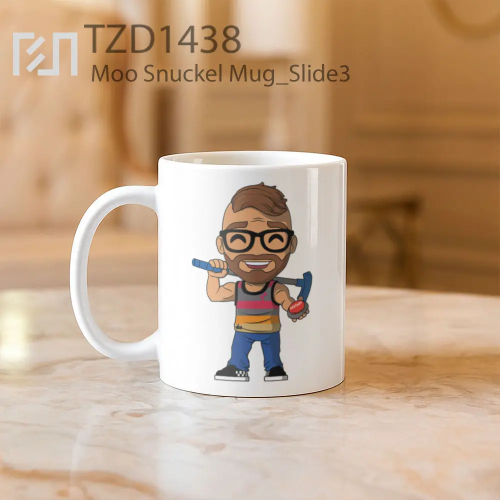 Moo Snuckel Mug - All-side / Desain