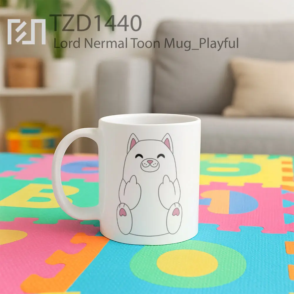 Lord Nermal Toon Mug - All-side / Desain