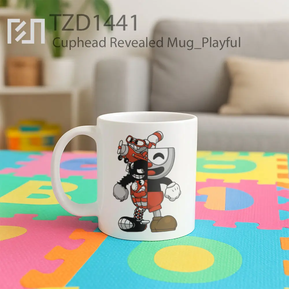 Cuphead Revealed Mug - All-side / Desain
