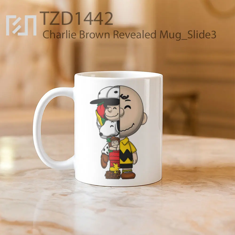 Charlie Brown Revealed Mug - All-side / Desain