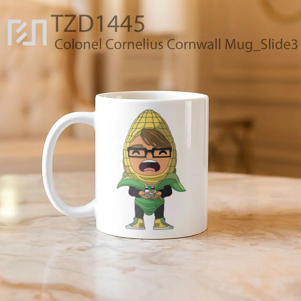 Colonel Cornelius Cornwall Mug - All-side / Desain